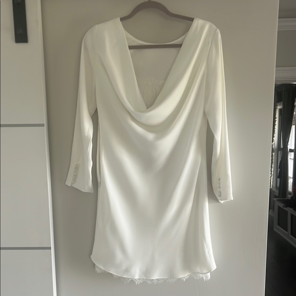 Sachin + Babi Elegant White Dress - Picture 1 of 9